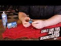 Motion Pro Cable Lube Tool & Lube Demonstration - Dime City Cycles