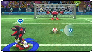Mario & Sonic at the Rio 2016 Olympic Games (Wii U) - All Characters Football Gameplay