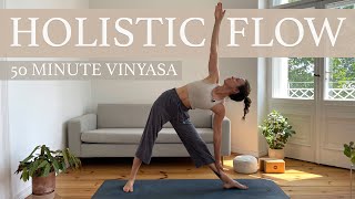 Holistic Yoga Flow For Body And Spirit | 50 Min Full Body Vinyasa Flow