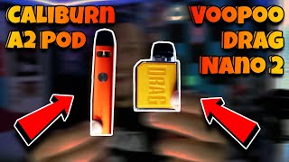 VOOPOO Drag Nano 2 vs Caliburn A2 Review