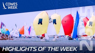 Highlights of the 2025 Cowes Week Regatta