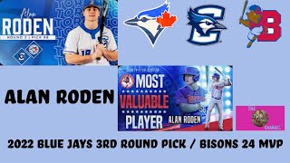 2022 BLUE JAYS DRAFT PICK AND MLB TOP PROSPECT ALAN RODEN TALKS BASEBALL, SUPERBOWL, AND HOODIES