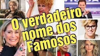 15 Nomes Reais de Artistas Brasileiros! 📺🇧🇷