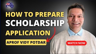 How to Prepare a Phd Scholarship Application | PhD Tips | Scholarship Guaranteed | Vidy Potdar