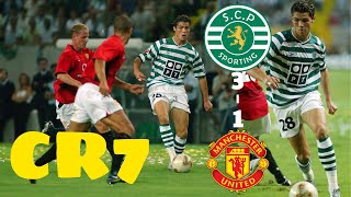 Cristiano Ronaldo | Sporting Lisbon vs Manchester United 3-1 | The Match That Made World Know CR7