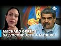 María Corina Machado ofrece “transición negociada” a Nicolás Maduro