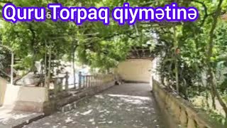 QURU TORPAQ QİYMƏTİNƏ SATİRAM ! SULUTƏPƏ KUPÇALİ 5 SOTDA BAĞLİ BAXÇALİ EV