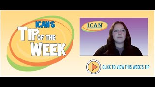 ICAN Tip of the Week - May 25, 2023