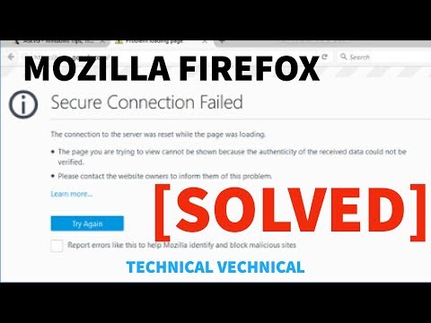 How to Fix SSL Connection Error on Mozilla Firefox