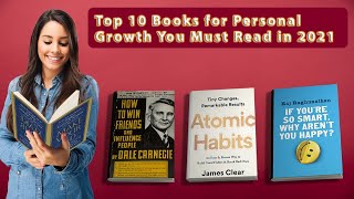 Top 10 Books for Personal Growth | MUST Read!! | Best Books for SUCCESS 2021