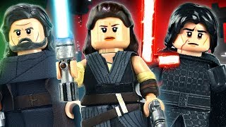 LEGO The Last Jedi : Rey, Luke, & Kylo Ren - Showcase