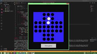 Peg solitaire in Python - Massimo Sandretti
