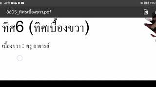 (พระพุทธ​ ม.3)​ ทิศ6​(ทิศเบื้องขวา)​