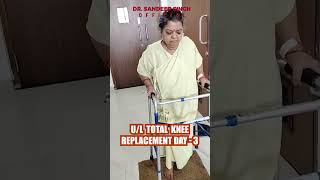 U/L Total Knee Replacement Day 3 || Total Knee Replacement || Dr. Sandeep Singh
