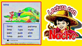 El libro Nacho para aprender a leer fácil y rápido. 🅰️📕📖🅱️