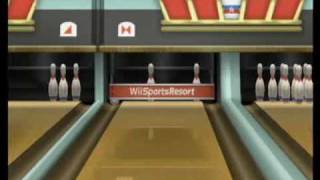 Wiiスポーツリゾート　Mロゼオールでボーリング　part4