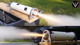 Static Fire Test #1 | Thrust Vectoring Model Rocket