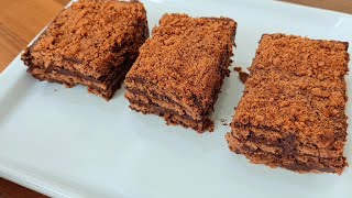 It tastes like a fresh cake💥 biscuit cake is practical and very delicious🔥