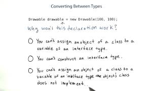 Drawable Equals New Drawable - Intro to Java Programming