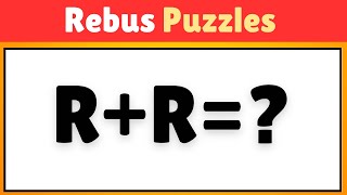 20 Tricky Rebus Puzzles That Will Test Your Brain! 🔥 | Can You Solve Them All?