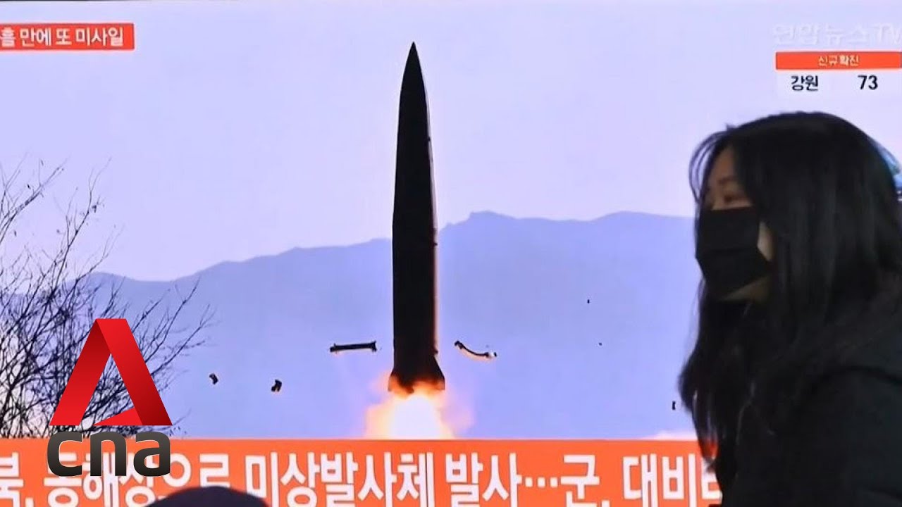 North Korea Fires Short-range Missiles In 4th Launch This Year - YouTube