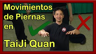 Movimientos de piernas en TaiChi - ADN del KungFu