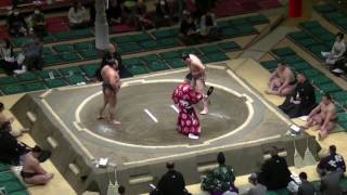 大相撲.2017.1.8㉑/朝興貴(asakoki)-剛竜(goryu) /day 1 #sumo