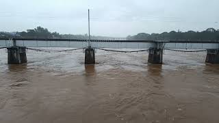 Tunga Bridge Shivamogga ⛈️⛈️