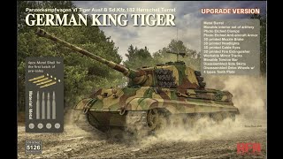 RFM 1/35 King Tiger build. Tracks update