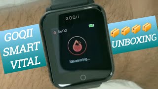 goqii smart vital unboxing | goqii smart watch |