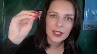 Plucking, Snipping \u0026 Gentle Face Tracing ✂️ ASMR Personal Attention | BaileyBooASMR