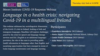 Language in a health crisis: navigating Covid-19 in a multilingual Ireland