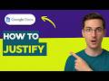 How to Justify on Google Docs [2026 Full Guide]