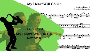 My Heart Will Go On - Sheet Music Sax Tenor (Kenny G)