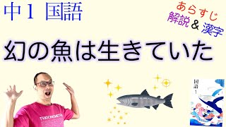 幻の魚は生きていた【中１国語】教科書あらすじ\u0026解説〈中坊徹次　著〉光村図書