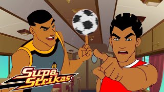 Supa Strikas in Hindi | Season 3 - Episode 12 | रेल का सफारी | Shakes on a Train | हिंदी कार्टून