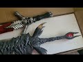 devil sword dante unboxing this thing is massive nycc 2023 devil may cry 5 cosplay