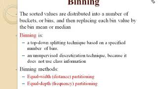 Data Preprocessing Data Cleaning Binning Part3