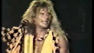 VAN HALEN - Romeo Delight / Unchained / Drum Solo (Buenos Aires 1983)