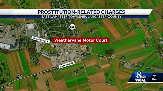 Motel owner in Lancaster County facing prostitution-related charges
