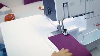 b64 AIRLOCK Tutorial – Cutting Width, mtc Micro Thread Control, Rolled Hem