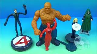 2005 THE FANTASTIC 4 SET OF 6 BURGER KING MOVIE COLLECTION VIDEO REVIEW (UK IMPORT)