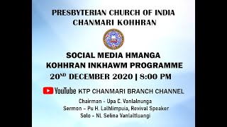 SOCIAL MEDIA HMANGA KOHHRAN INKHAWM PROGRAMME | 20 December 2020