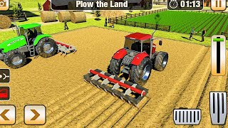 Real Tractor Driving Games- Tractor Farming simulator Games- Best Android IOS Gameplay