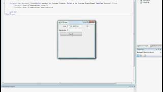 Visual Basic 2008 Tutorial #5 IP Finder