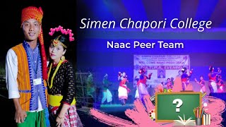 Welcome Naac Peer Team ( Simen Chapori College) RB Rwimalu Boro