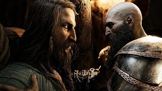 God of War Ragnarok - Kratos Meets Tyr the Broken God of War