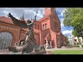 the beauty of a european city daytime walk in the center of minsk belarus 4k asmr