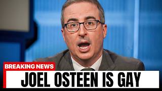 Shocking: Joel Osteen Loses It as John Oliver Exposes Shocking Dark Secret on Live TV