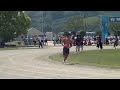 熊本西高　体育祭　部活男子リレー　2013